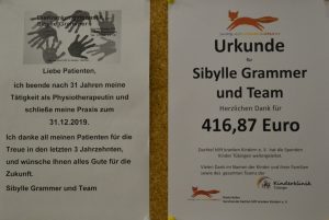 Die Krankengymnastik Sibylle Grammer