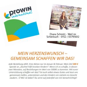 ProWin für einen guten Zweck
