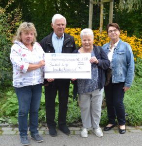 Spende vom VdK-Sozialverband - Ortsverband Aidlingen-Grafenau